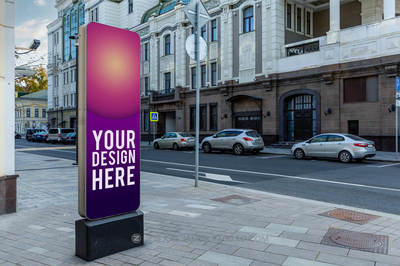 25款城市街头海报广告牌设计展示贴图样机模板 Street Billboards Mockups